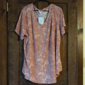 Lularoe short sleep iris top💕